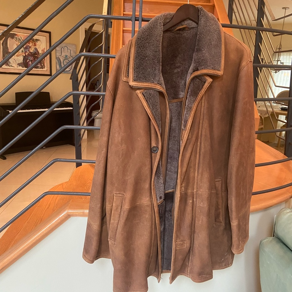 Suede jacket Men’s extra large Maddox brand